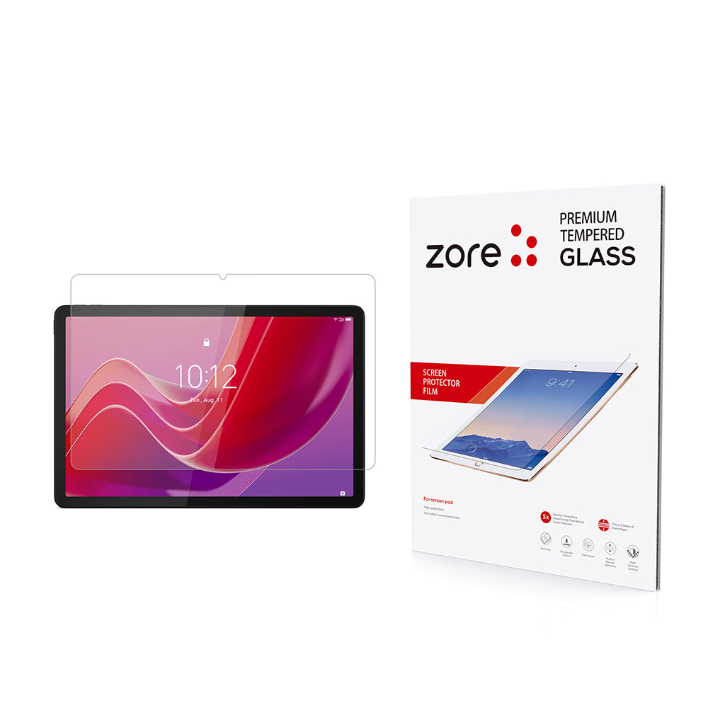 Lenovo M11 TB-330FU Zore Tablet Tempered Glass Screen Protector Transparent