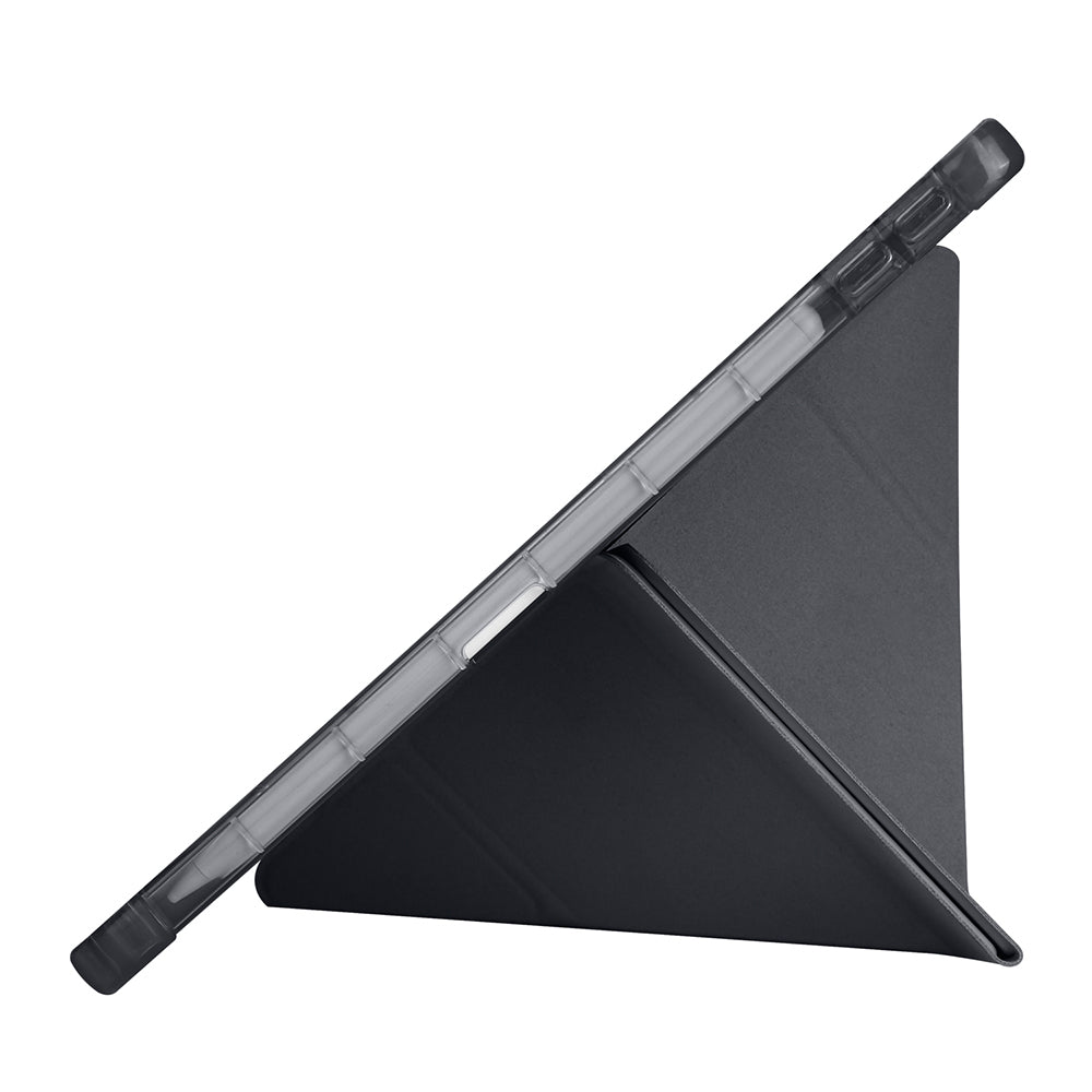 Lenovo Tab TB-311FU Case Zore Tri Folding Stand Case with Pen Compartment Rose Gold