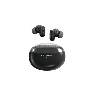 Lenyes Air 56 Ai Çeviri Özellikli ANC/ENC Teknolojili Kulak İçi Bluetooth Kulaklık v5.3 Siyah
