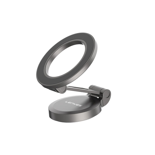 Lenyes CR137 Magnetic M-safe 360° Movable Car Phone Holder Black