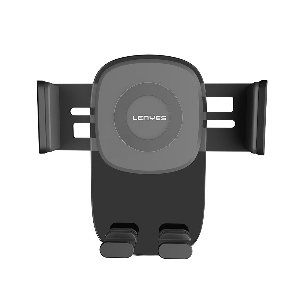 Lenyes CR143 360 Degree Rotating Ventilation Design Car Phone Holder Black
