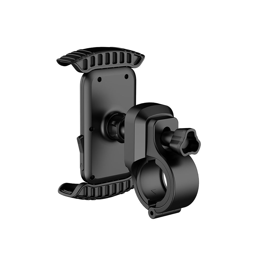 Lenyes CR157 360° Rotatable Adjustable Motorcycle and Bicycle Phone Holder Black