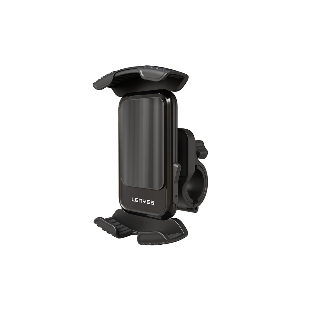 Lenyes CR157 360° Rotatable Adjustable Motorcycle and Bicycle Phone Holder Black