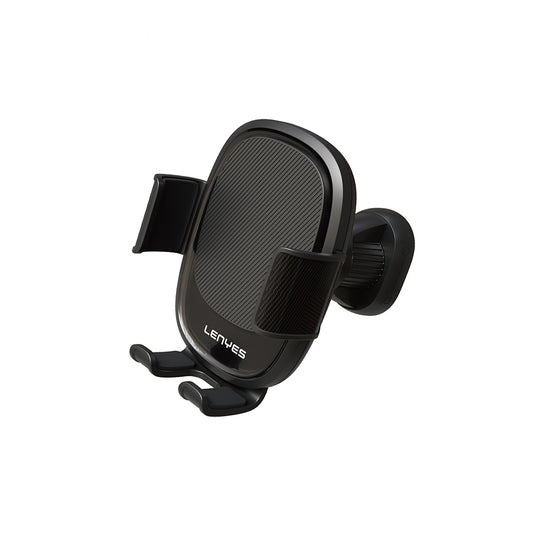 Lenyes CR161 360 Rotating Ventilation Design Car Phone Holder Black