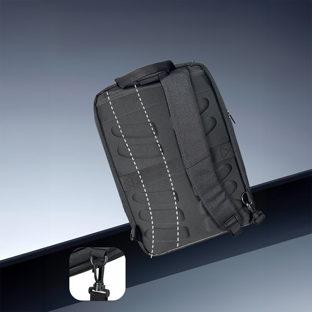 Lenyes LB505 Waterproof Concealable Shoulder Strap Backpack Black