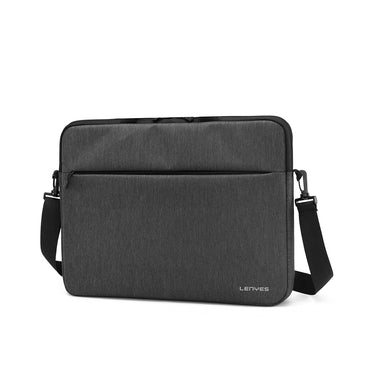 Lenyes LB509 Cleo Protect Pro Serisi Darbe Emici Su Geçirmez Polyester Kumaş 15.6 inç Laptop Çantası Siyah
