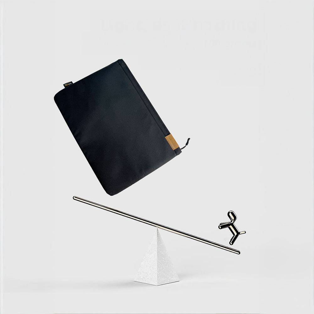 Lenyes LB512 Omuz Askılı 14 inç Su Geçirmez Laptop Çantası Gri