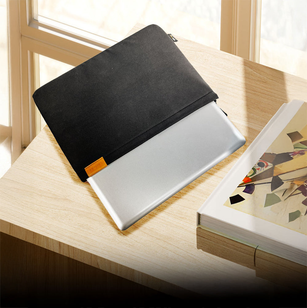 Lenyes LB512 Omuz Askılı 14 inç Su Geçirmez Laptop Çantası Gri