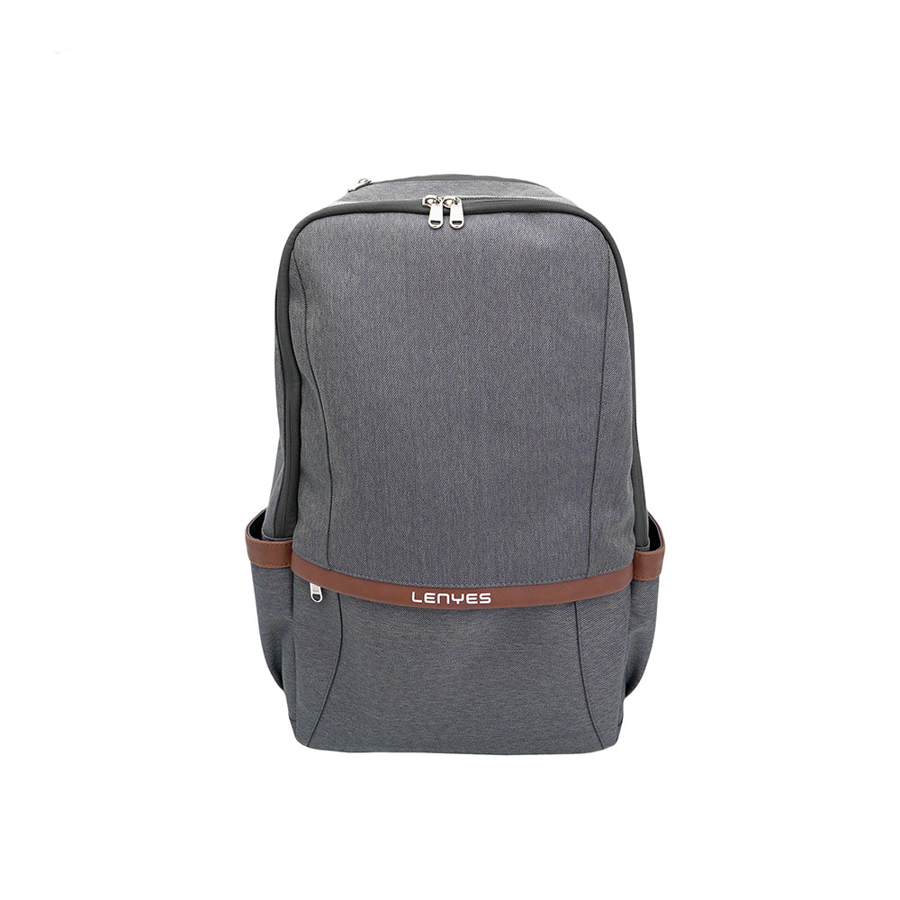 Lenyes LB545 Rambler Series Polyester Fabric Waterproof Backpack Gray