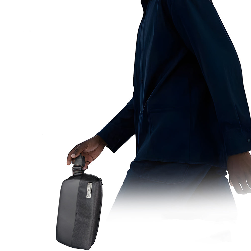 Lenyes LB571 Su Geçirmez Aşınmaya ve Çizilmeye Dayanıklı Aksesuar Çantası 25cm Siyah