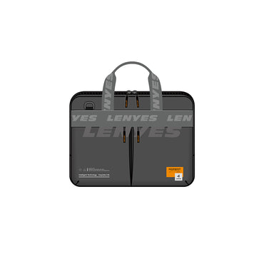 Lenyes LB590 500D Kumaş Su Geçirmez 13-14 inç Laptop Çantası Gri