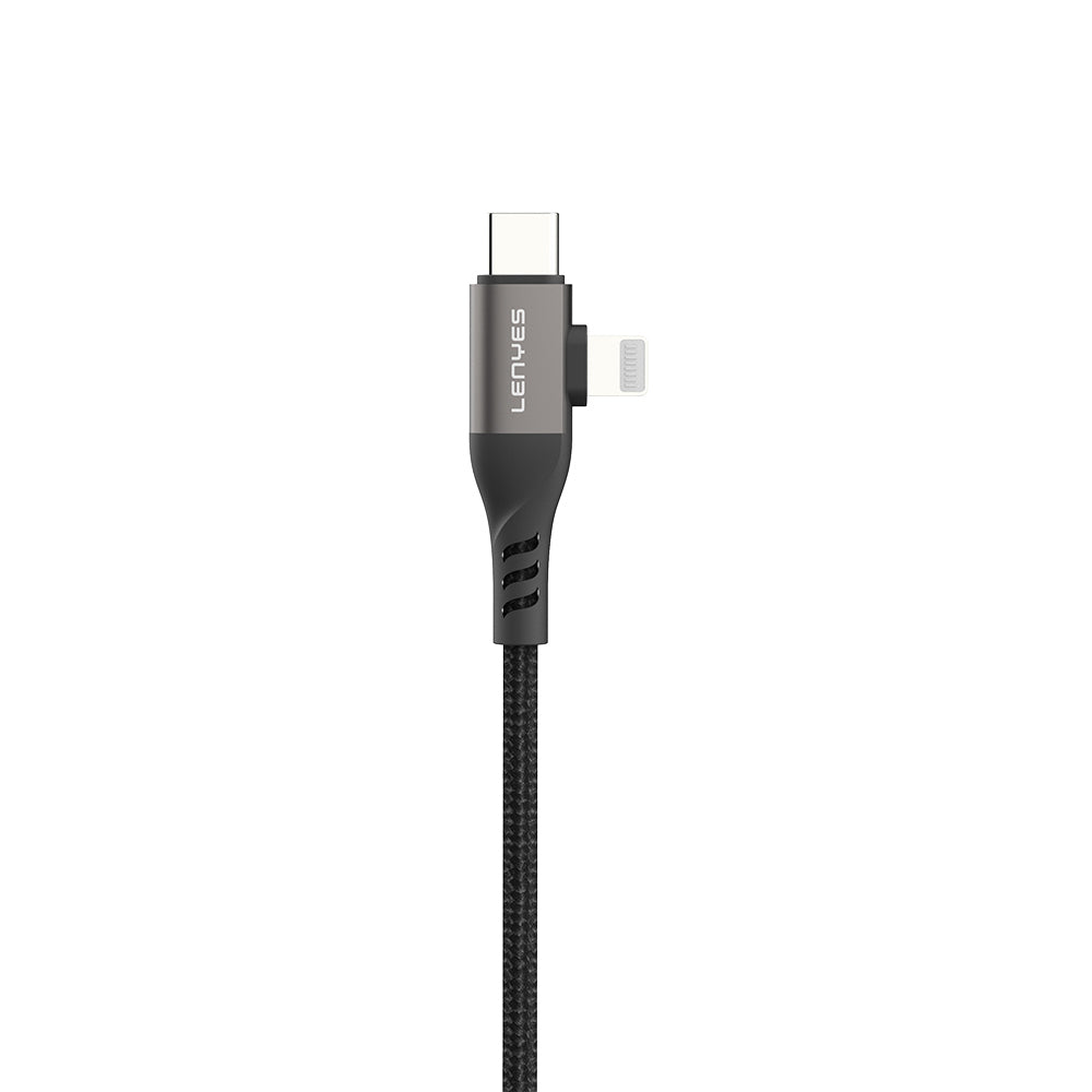 Lenyes LC501 4in1 A+C to C+L Charging and Data Cable 60W 1M Gray