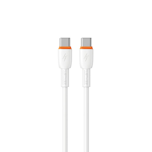 Lenyes LC545 Type-C to Type-C Fast Charging Data and Charging Cable 60W 1M White