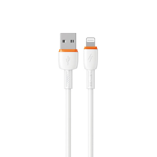Lenyes LC545 USB to Lightning Fast Charging Data and Charging Cable 12W 1M White