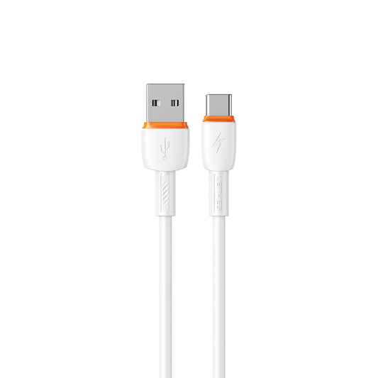 Lenyes LC545 USB to Type-C Fast Charging Data and Charging Cable 12W 1M White