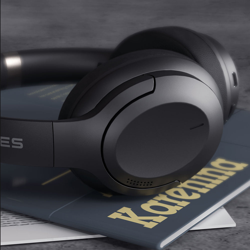 Lenyes LH26 Foldable Design ANC Over-Ear Bluetooth Headphones v5.4 Black