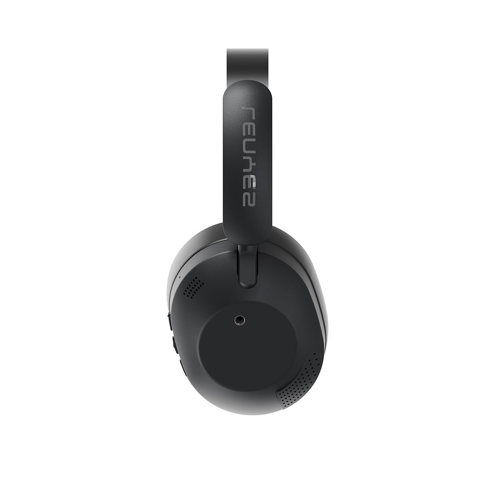 Lenyes LH28 Katlanabilir Tasarımlı ANC Özellikli ENC Teknolojili Kulak Üstü Bluetooth Kulaklık v5.4 Siyah