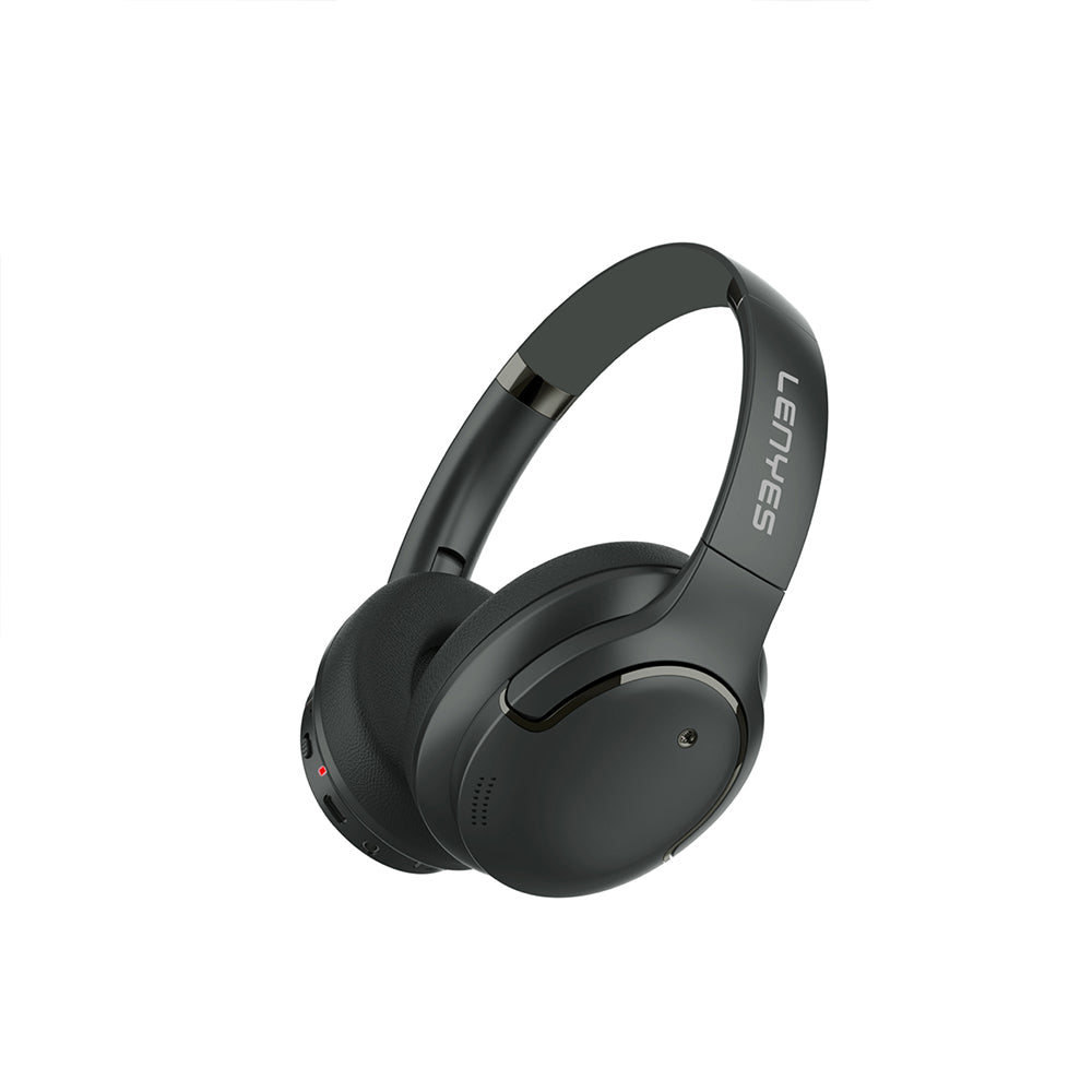 Lenyes LH61 Foldable Design TWS Over-Ear Bluetooth Headphones v5.4 Black