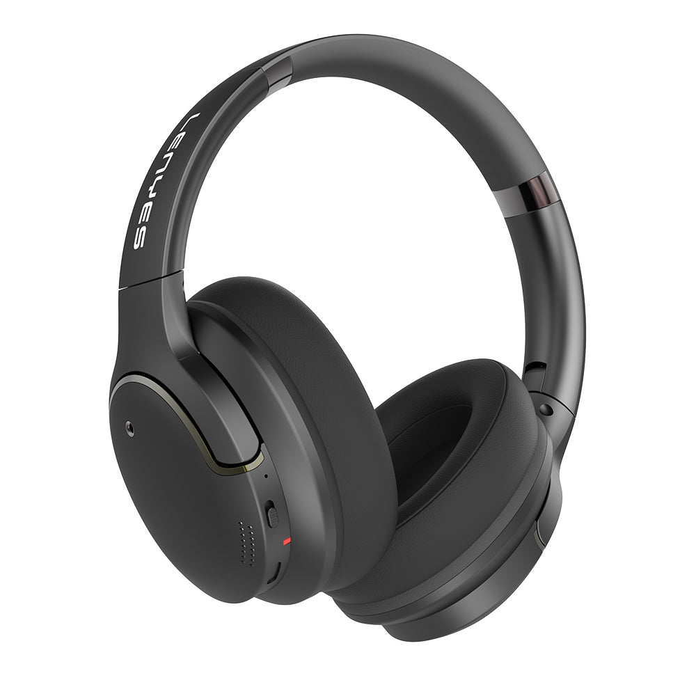 Lenyes LH61 Foldable Design TWS Over-Ear Bluetooth Headphones v5.4 Black
