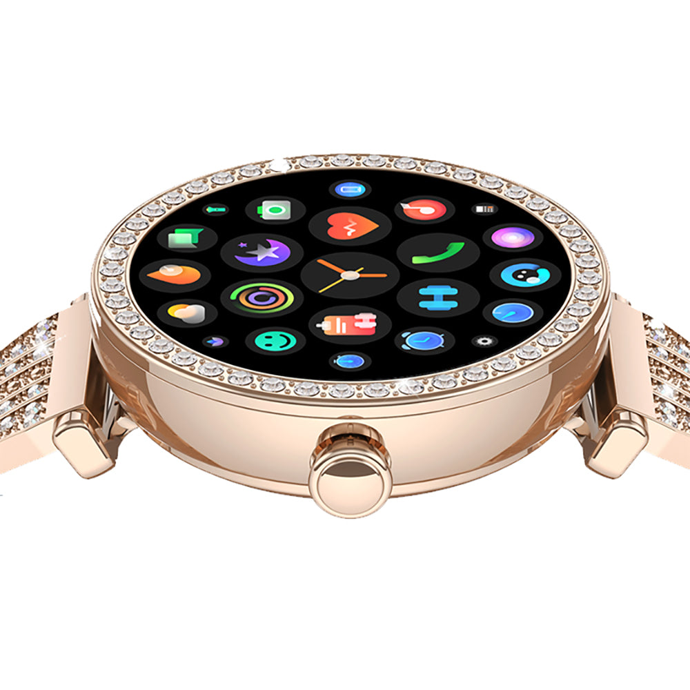 Lenyes LW-246 iOS ve Android Uyumlu Akıllı Saat Gold