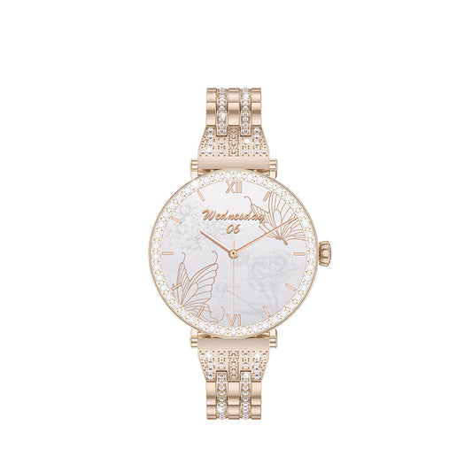 Lenyes LW-246 iOS and Android Compatible Smart Watch Gold