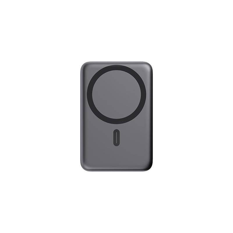 Lenyes PW139D PD 20W Ultra İnce Hızlı Şarj Özellikli Wireless Powerbank 15W 10000mAh Siyah