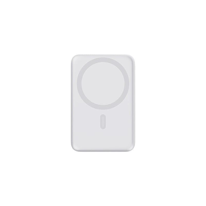 Lenyes PW139D PD 20W Ultra İnce Hızlı Şarj Özellikli Wireless Powerbank 15W 10000mAh Beyaz