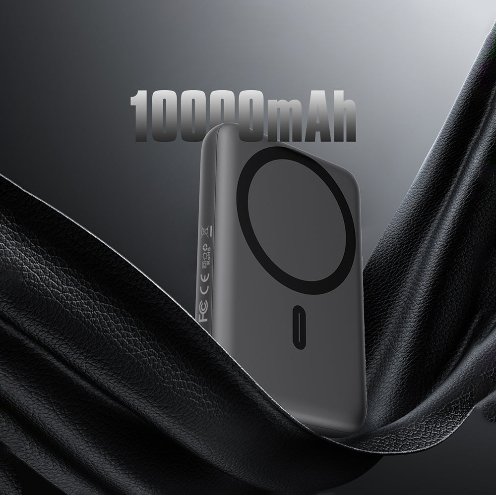 Lenyes PW139D PD 20W Ultra İnce Hızlı Şarj Özellikli Wireless Powerbank 15W 10000mAh Beyaz