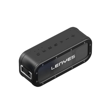 Lenyes S822 Powerbank Özellikli TWS Bluetooth Speaker Hoparlör v5.0 Siyah