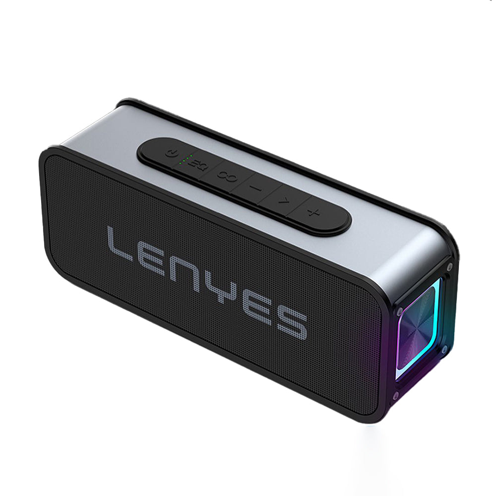 Lenyes S856 RGB Light Bluetooth Speaker with Microphone v5.0 Black