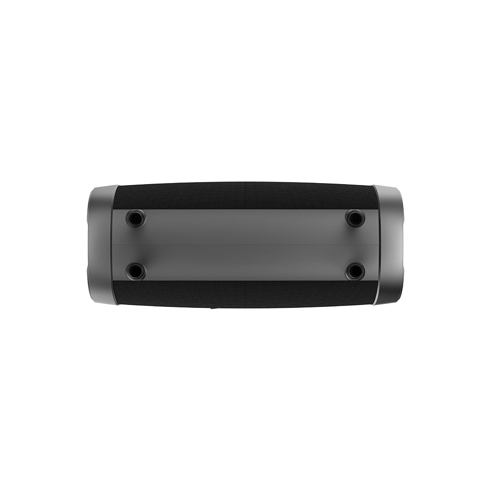 Lenyes S873 Portable RGB Light Remote Control & Microphone TWS Bluetooth Speaker v5.3 Black