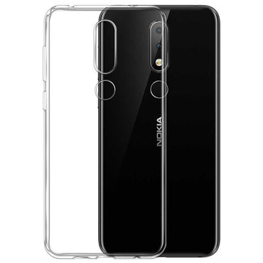 Nokia 5.1 Plus Kılıf Zore Süper Silikon Kapak