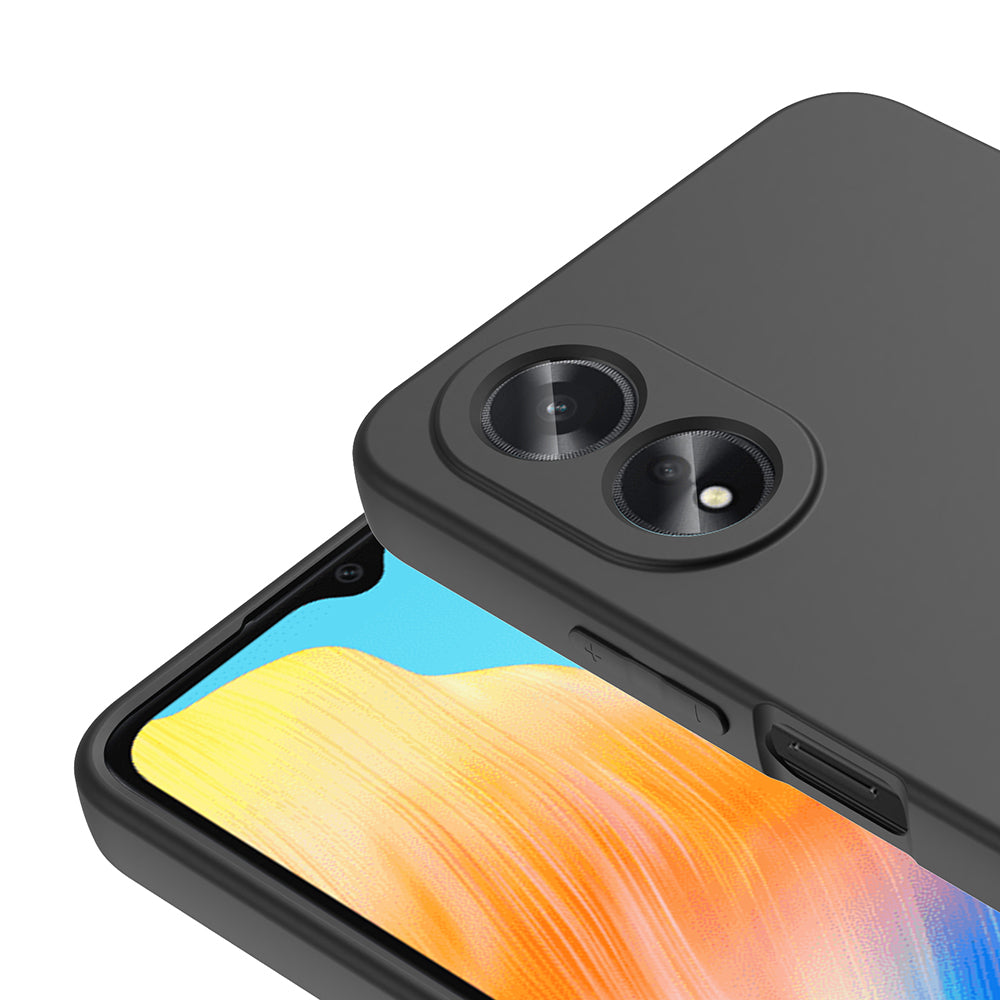 Oppo A38 Case Zore Mara Launch Cover Black