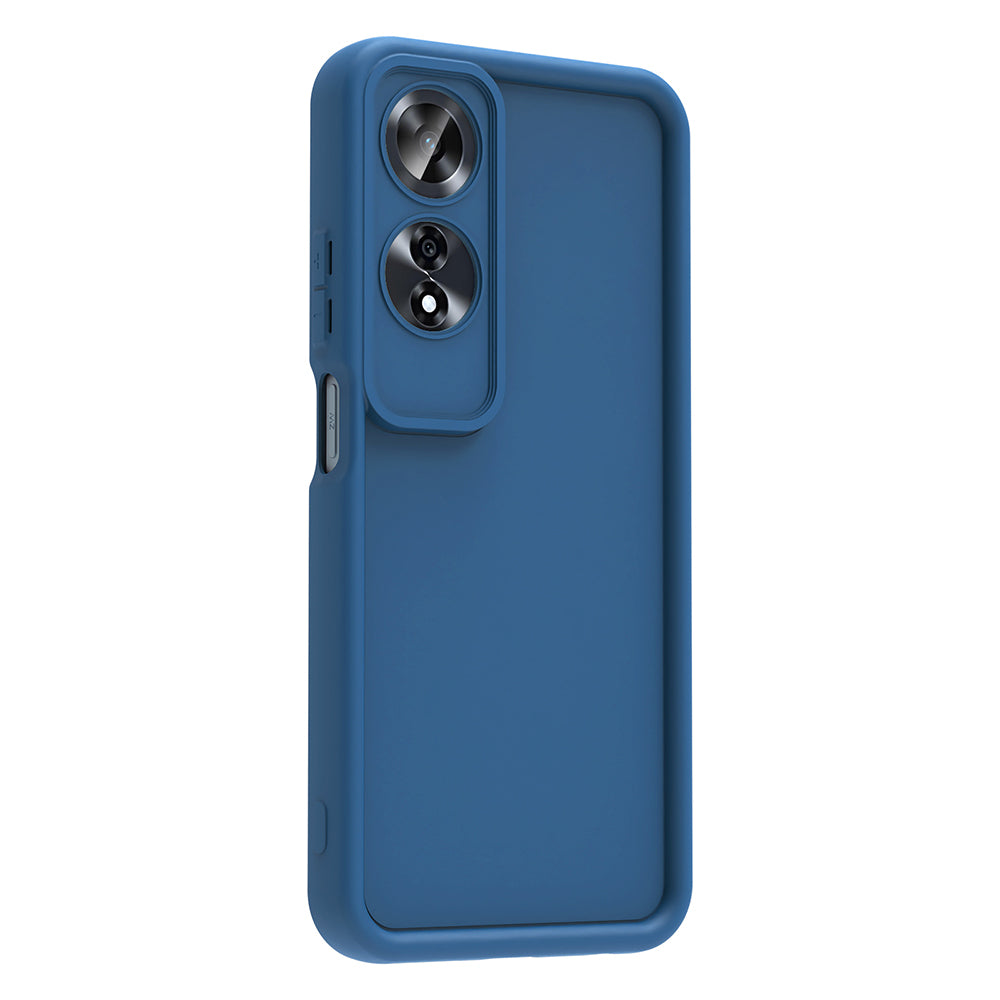 Oppo A60 Kılıf Kamera Korumalı Zore Ananas Kapak Siyah