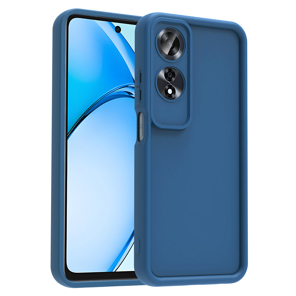 Oppo A60 Kılıf Kamera Korumalı Zore Ananas Kapak Koyu Yeşil