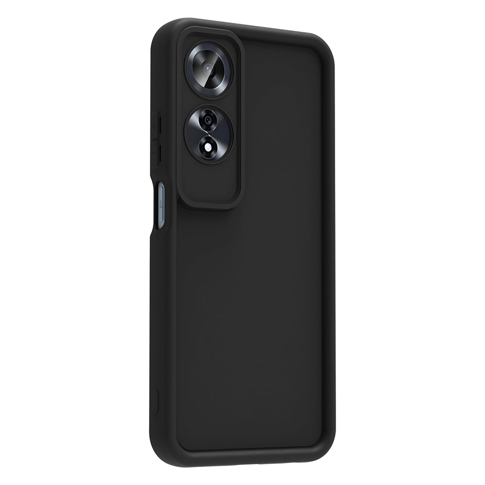 Oppo A60 Kılıf Kamera Korumalı Zore Ananas Kapak Siyah