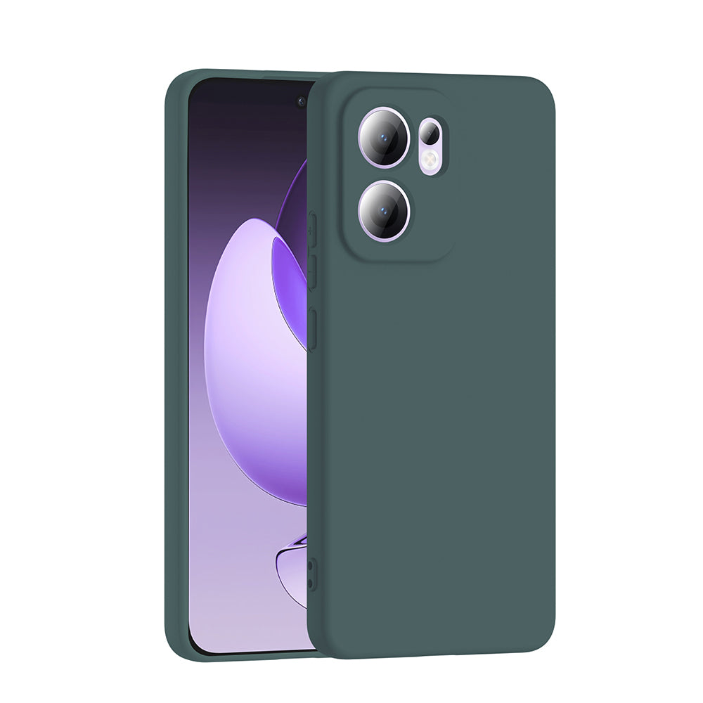 Oppo Reno 13F 5G Kılıf Zore Mara Lansman Kapak Koyu Yeşil