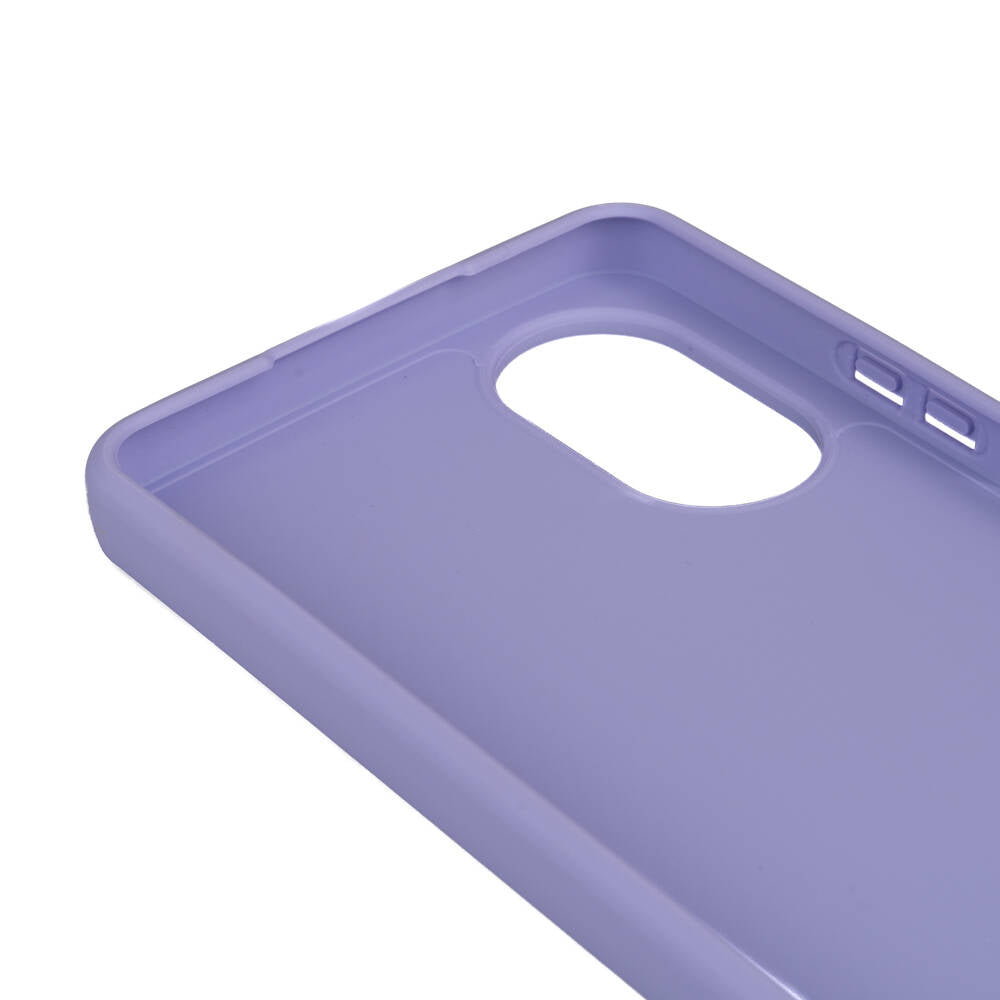 Oppo A38 Case Zore Bias Silicone Lilac