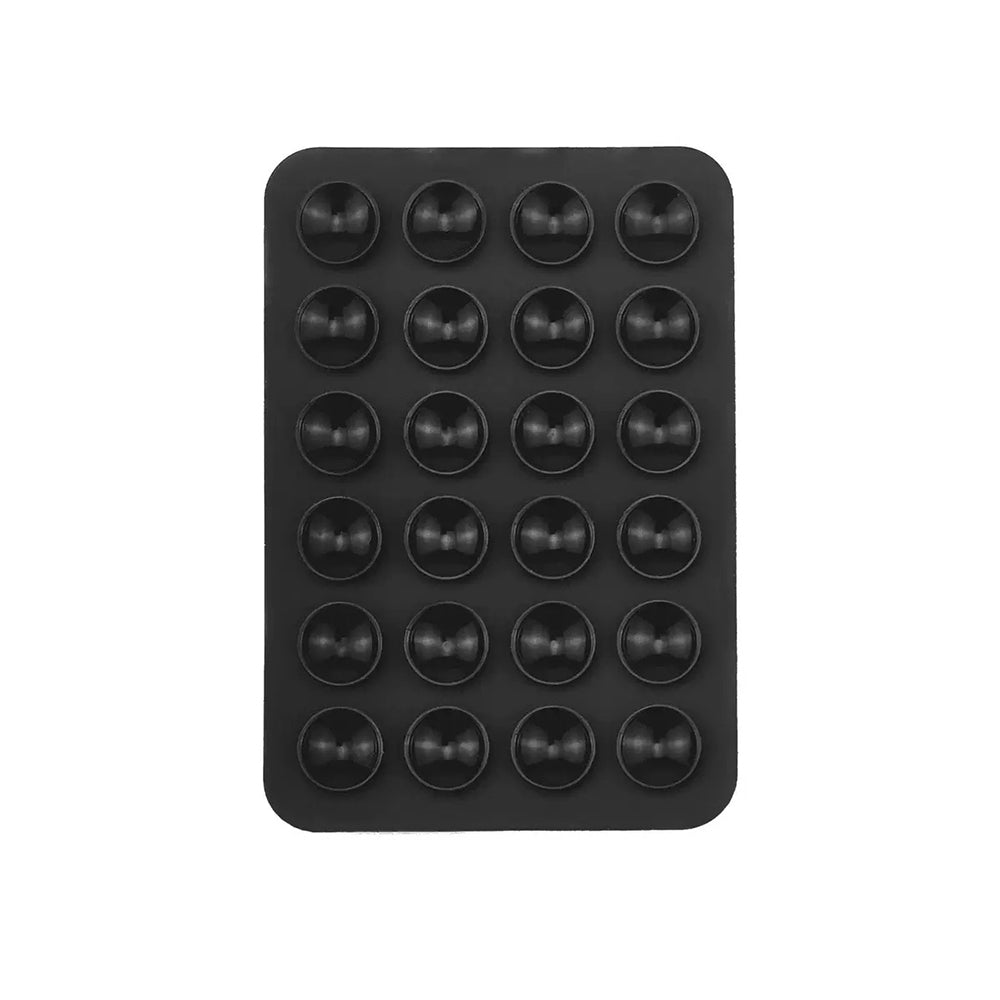 Kiss 02 Double Sided Silicone Phone Holder Black