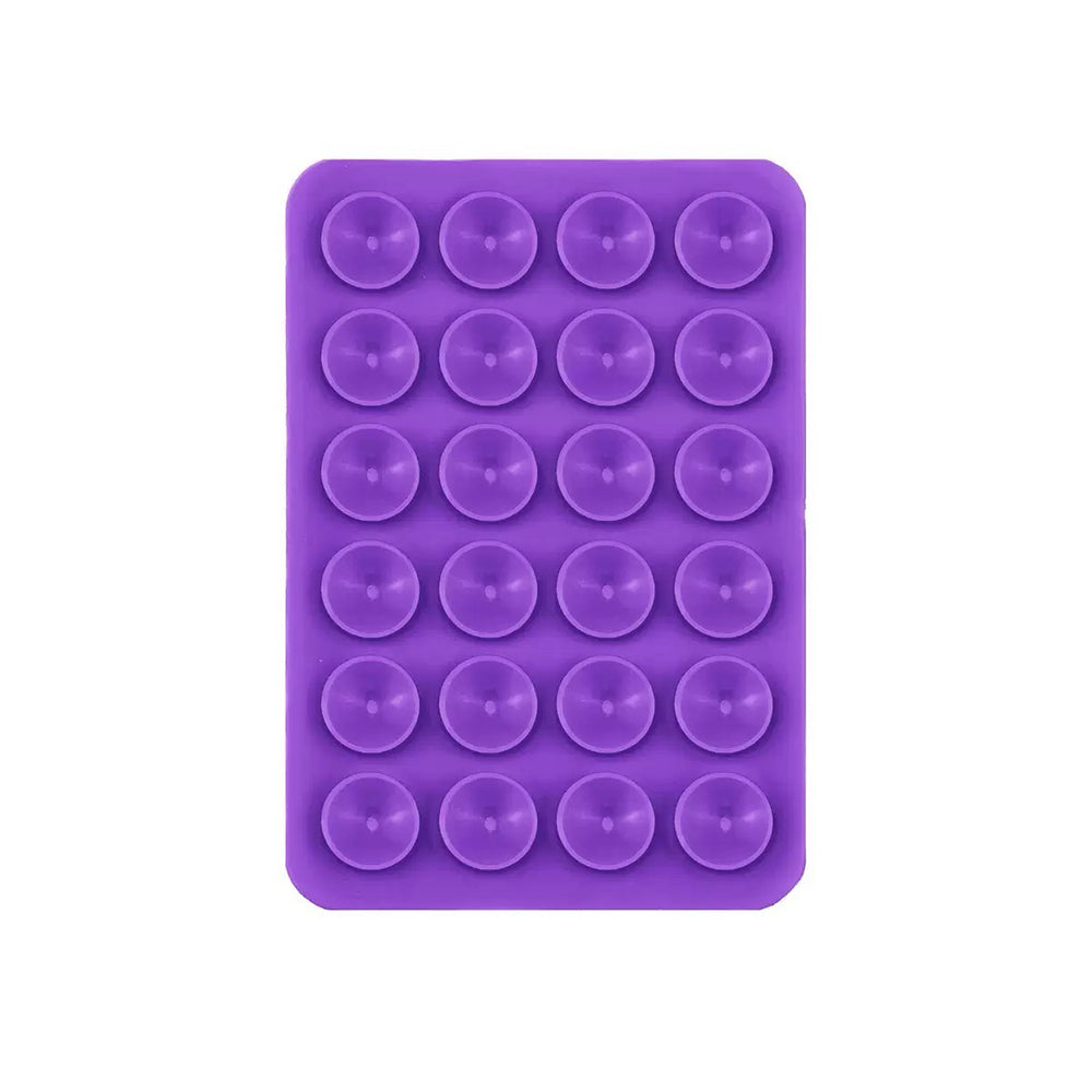 Kiss 02 Double Sided Silicone Phone Holder Purple