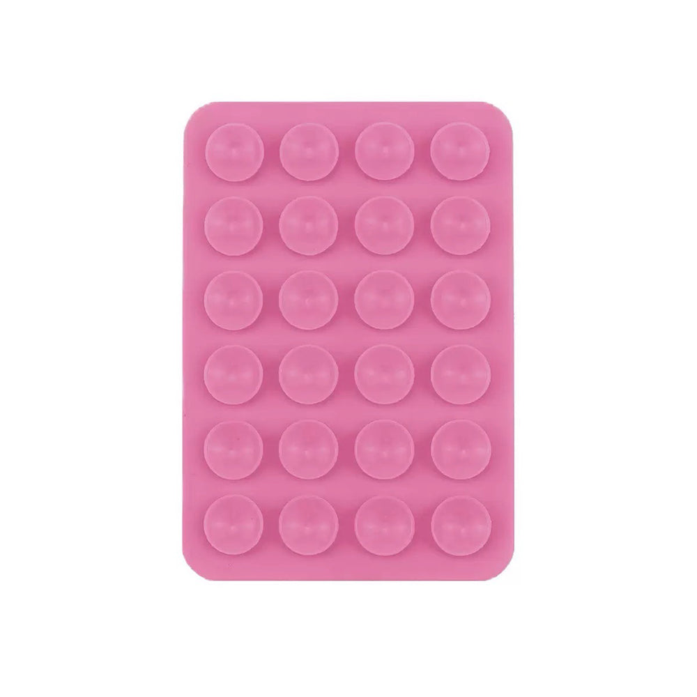 Kiss 02 Double Sided Silicone Phone Holder Pink