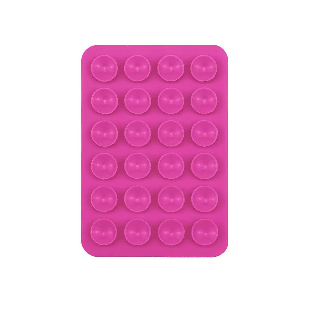 Kiss 02 Double Sided Silicone Phone Holder Pink Dark