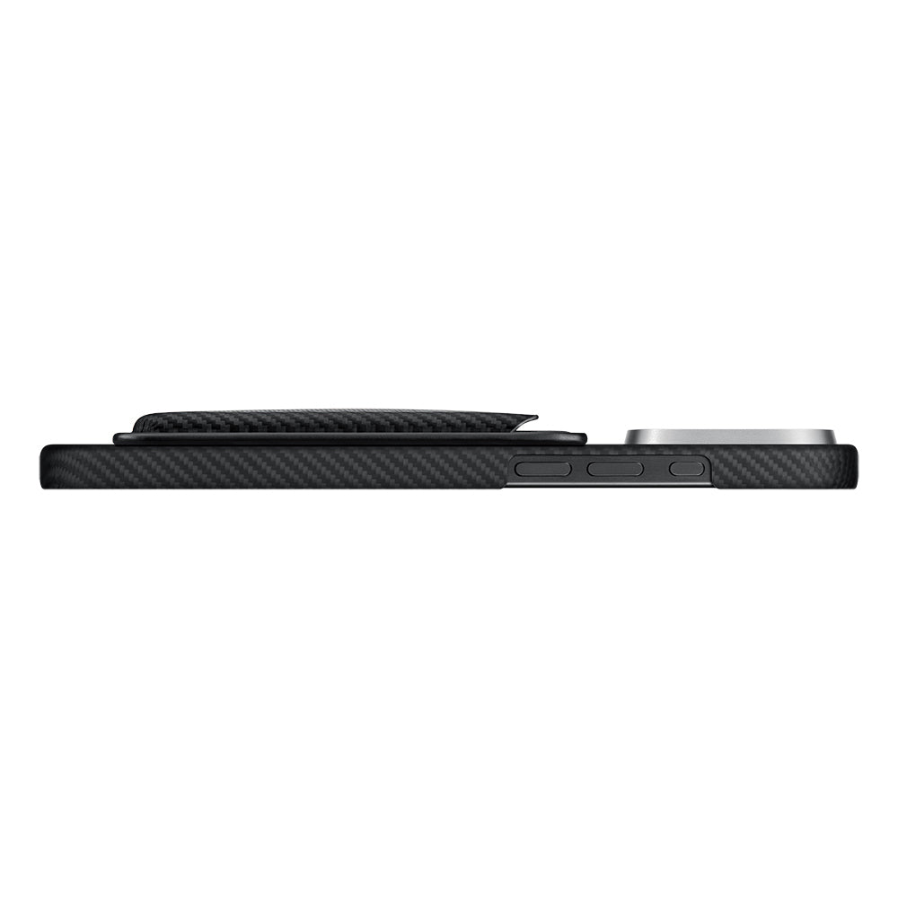 Pitaka Magnetic Woven Series Aramid Fiber Magnetic Card Holder Black