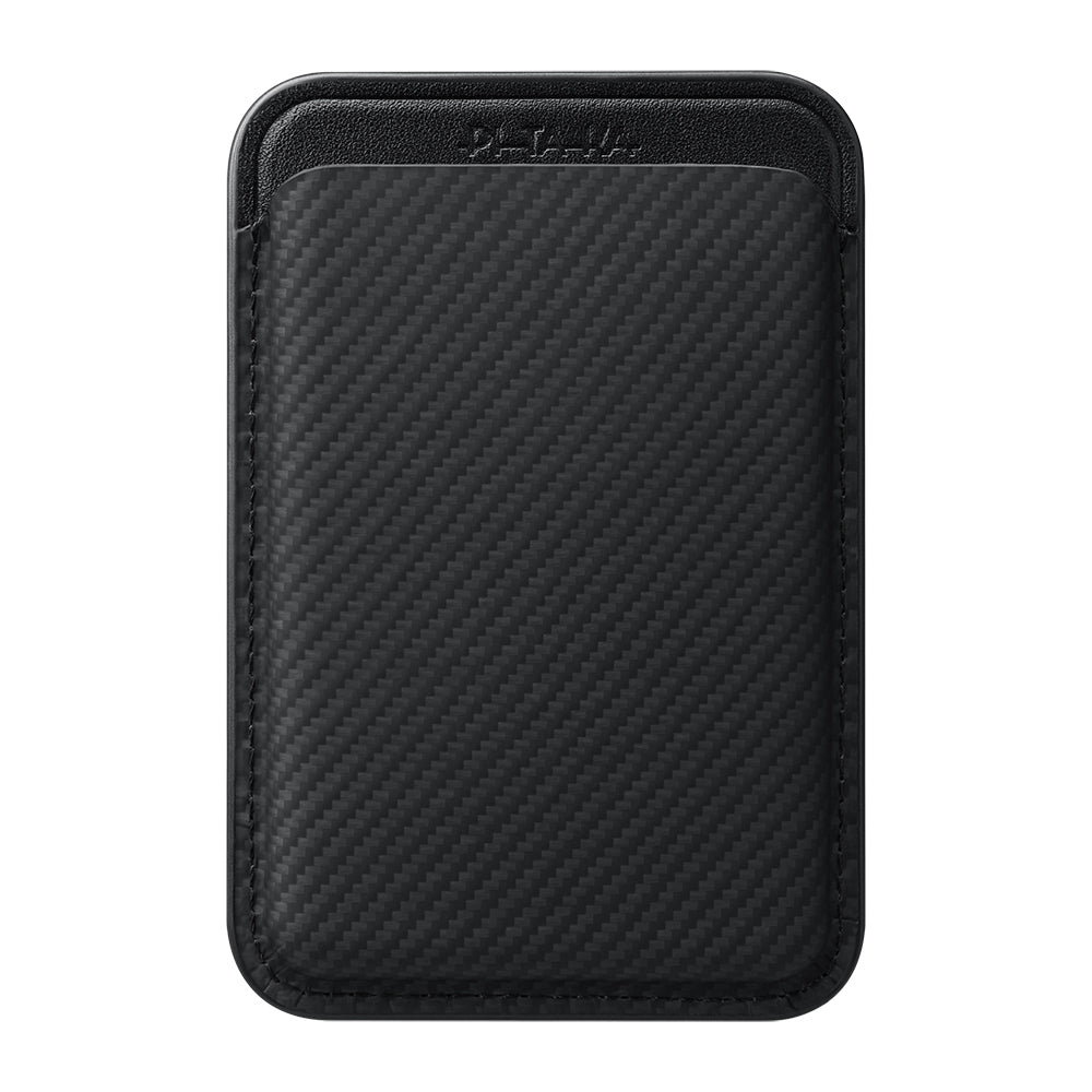 Pitaka Magnetic Woven Series Aramid Fiber Magnetic Card Holder Black