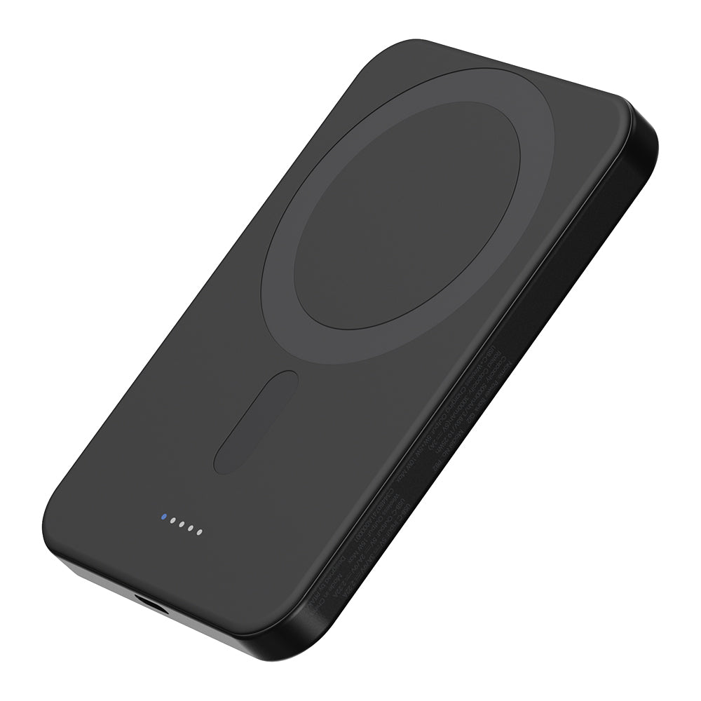 Pitaka Tactile Woven Qi2 Şarj Teknolojili Aramid Fiber M-Safe Powerbank 15W 5000mAh Kahverengi