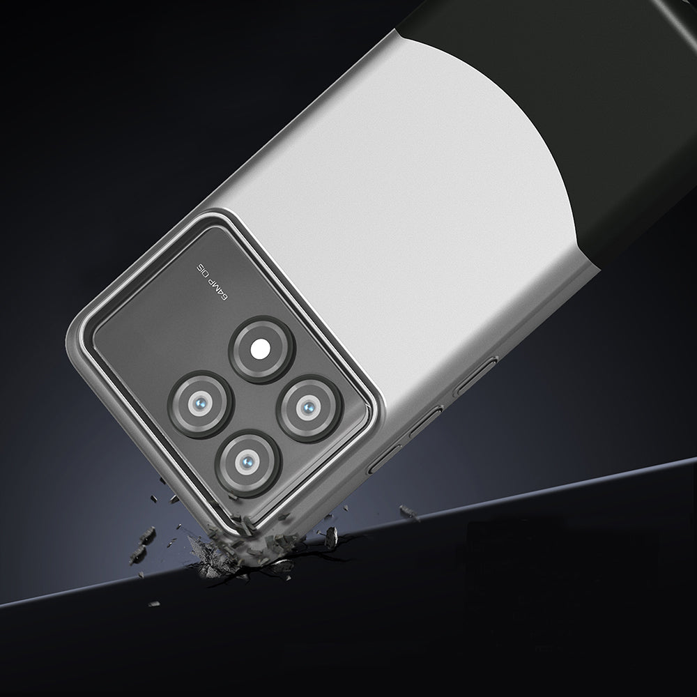 Poco X6 Pro Kılıf Mıknatıslı Zore Duble Kapak Siyah