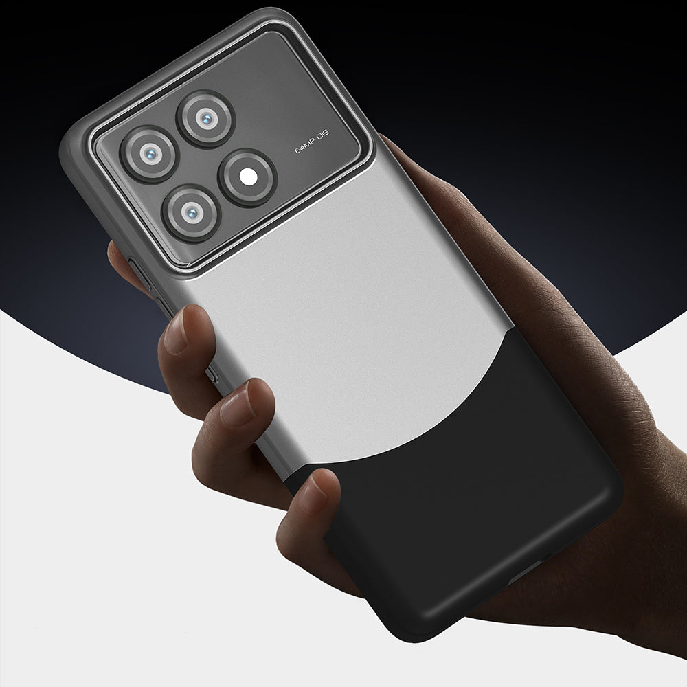 Poco X6 Pro Kılıf Mıknatıslı Zore Duble Kapak Lacivert