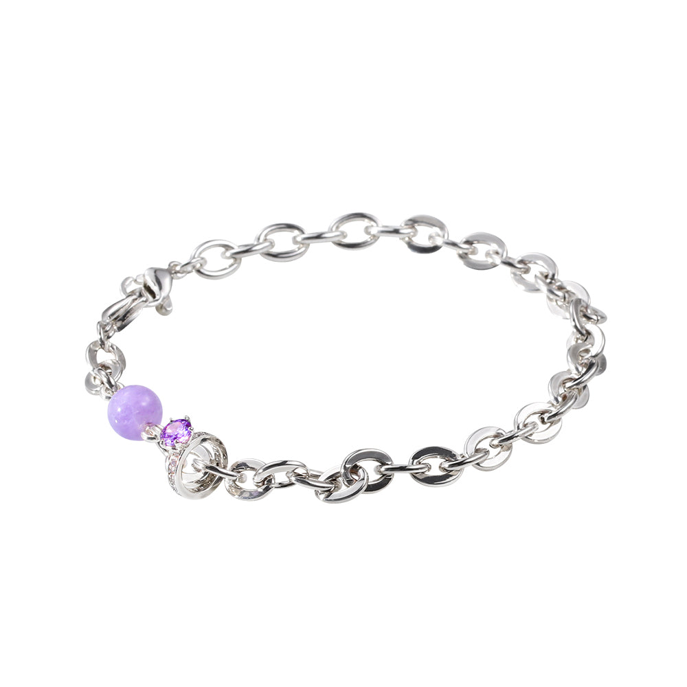 Pynana Charm Series 2 in 1 Rope Phone Lanyard Purple