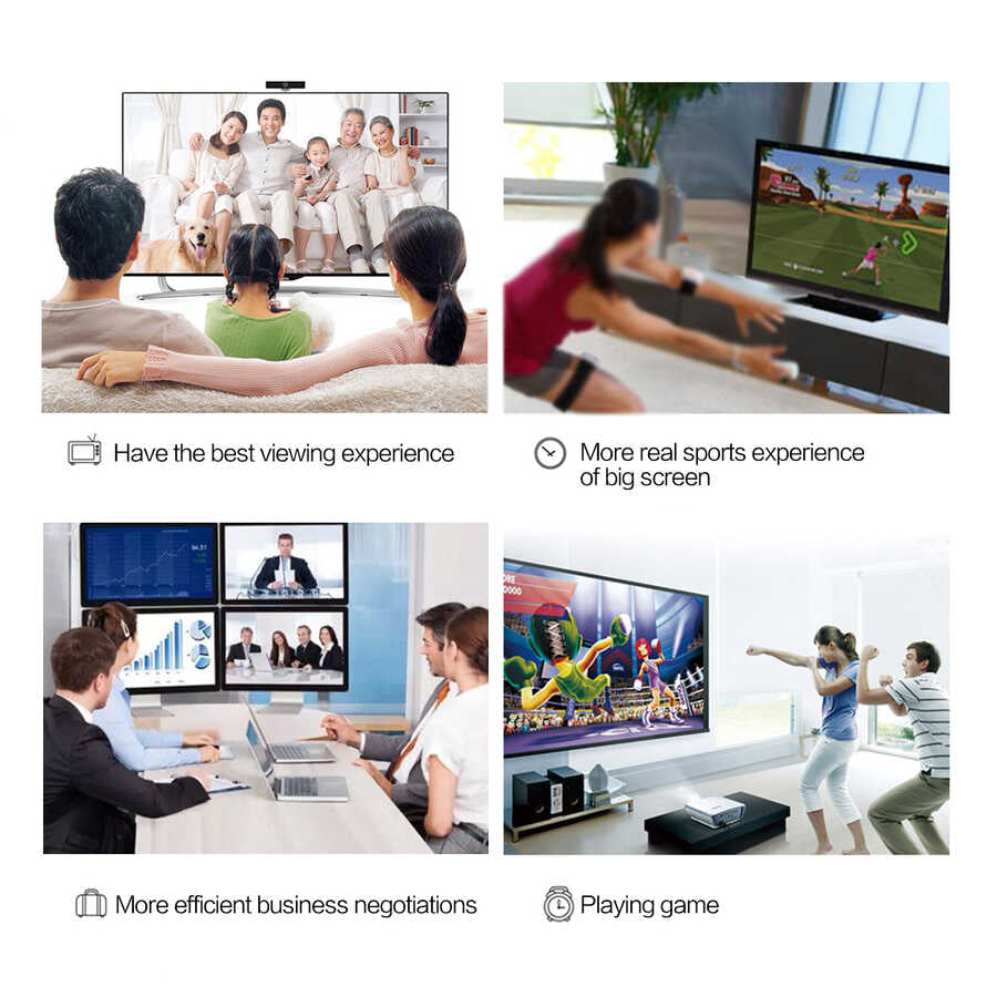 Qgeem QG-AV13 HDMI Kablo 1.5M Siyah