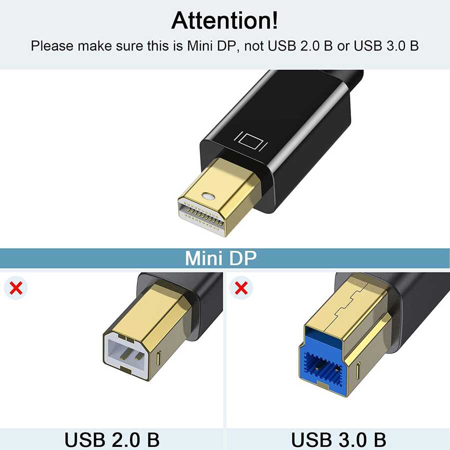 Qgeem QG-HD29 VGA To Mini Display Port Kablo Siyah